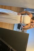 Love this, the cut is perfect. It's a little long so I'll either need to hem it or wear tall heels. The skirt was snug on me but still fit, the top was the perfect size and I had to pull the strings almost fully so I would suggest a larger size on the too. - Vita H.