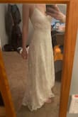 This dress is beyond beautiful! I will be wearing it towards the end of my wedding reception! It's so comfortable and the beading is gorgeous. I'm very happy!!!! - JOSLYN S.