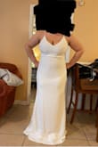 I chose this for my ceremony gown and it is literally the perfect dress. I wanted something that was classic, elegant, and simple because of the accessories I've chosen (pearl veil). I'm so so so excited. I chose another Lulus dress that I love equally as much for my reception that is a lot more detailed and blingy. That's the beauty of not spending thousands on a dress. You can have two! (Still for way less than one traditional gown). - Shania G.