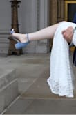 These were comfortable throughout the day. I'll wear them on our ~official~ wedding day as well. - Elizabeth P.