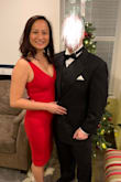 This dress fit me perfectly and I loved the red color!  It was sexy and sophisticated at the same time. - Suong V.