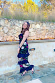 I wore this dress to a wedding this past weekend and got so many compliments. I have never felt prettier. Also normally this shape of dress doesn't look good on my curvy body but was pleasantly surprised that I found this dress comfortable and flattering. - Katherine O.