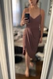 Wow! I was a little hesitant because I'm pear shaped but so glad I got it!!  Super flattering!! The dress is super comfortable, light weight, not see through and looks great! Def recommend!!! - Kimberly S.