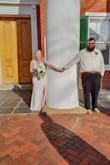 It was very beautiful, was a little snug in the stomach area. I would not have changed anything about this dress. It was amazing for the price and was shipped just in time for my wedding! - Tonja P.