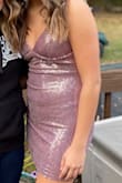 Description was perfect! My daughter was stunning in this dress walking at homecoming court. - Danyele D.