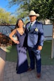 I loved the dress.. it fit perfectly. I'm 5'3, 145 pounds, size medium. - Cynthia L.
