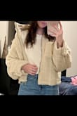 I love wearing this jacket! I thought it would be softer on the outside but Its still really comfortable - Gabriela S.