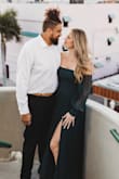 The color, the fit, the length, this dress has it ALL! I'm tall with disproportionally long legs so finding dresses that fit me is a nightmare. Everything I buy from here fits amazing. I bought this for my engagement pictures and soooo happy I did. If you're on the fence, JUST BUY IT! - Ashley D.