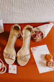 These were by far the cutest wedding shoes, they were perfect! I purchased some extra bling and glued them to these beauties and they were perfect! - Keyana C.
