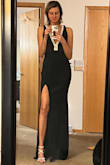I was blown away when I received this dress. I have never been able to buy a dress off the rack that was actually long enough and allowed me to wear heels. This was absolutely perfect. - Alexa J.