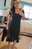 I wore this dress to a wedding and it was great for the occasion. The color and style of this dress are exactly as described. It definitely fit tight to the body hugging every curve, but was super flattering and I got so many compliments on it! I would love to get it in a different color. - Christina P.