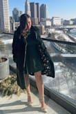 I loved this coat!! I needed a coat for a winter wedding last minute and the only size left was XS. Normally I would have ordered a Medium but I'm soo glad I was in a pinch and had to order the XS. It was perfect and the size was just right, def. not what I expected an XS to be. (my whole wedding look was Lulus and I loved all of it) - Nicole S.