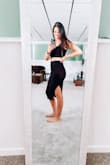 This fits perfectly and is so comfy! I have a Large on and love the way it shapes my body. - Breau M.