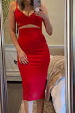 This dress is sexy and I love it! Fits like a glove. Good for date night! - Danielle K.