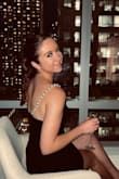 Love this dress! It's so chic and timeless. The fit is great, the material is thick and stretchy, and the length hit me perfectly at mid-thigh. The v-neckline is super flattering. I'm obsessed with the pearl straps! I found that they were comfortable, a good length, and did not fall off my shoulders too many times. It also photographs really well. Unfortunately, the first time I wore this dress, one of the pearl straps completely broke. However, I contacted Lulus' customer service and they were great about shipping me a replacement immediately after proof of damage. I cannot recommend this dress and Lulus' customer service team enough! - Morgan T.