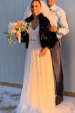 This dress was absolutely beautiful! I received so many compliments and shipping was super fast. - Jacquinshia D.