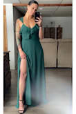 I have no complaints with this dress. It fit absolutely perfectly and is beautiful! - Kellie P.