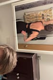 It flows really nice and will be easy to bunch up in a suitcase then be creaseless for the wedding, super flattering - Jennifer R.