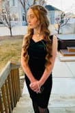 It was simple and beautiful! I got so many compliments. The straps were a little loose on me, so I just had them taken up and it fit perfectly. - Daniella D.