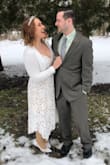 I loved this dress! It was definitely tight, I'd consider sizing up. - Rachael C.