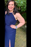 Wore this dress to a wedding and got so many compliments on it. Super flattering and sexy with a slit! I just loved it - can't wait to wear it again. - Megan W.