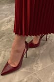 Absolutely love these shoes and were perfect for a Valentine's Day dinner out with the hubby! Glad I listened to a few reviews and sized up. Normally wear a size 7 but saw they ran smaller/snugger so ordered a 7.5 and it was perfect. Can't wait to continue to add to my Lulus shoe collection - Carolyn G.