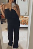 Good fit- true to size. It is long on the leg but will be fine with heels - Aruna P.