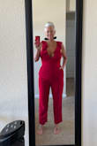 I've never been able to wear jumpsuits and this one changed my mind forever. It's so comfy and ultra-sexy. I loved it so much I also bought the red one! Bonus, it has pockets!! - Jacklynn B.
