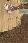 The shoes are of very nice quality and the straps as well! They fit my foot well and weren't uncomfortable at all. - Lyndsey F.