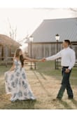 This dress is very flattering and it photographs so well! 4 stars because I did have to use a safety pin to keep the clasp on the front from busting open but it was an easy fix! - Melissa V.