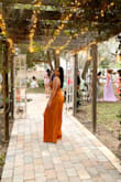 Loved how it fit and I received so many compliments! Only criticism would be that it was too long for me but it was a last minute purchase so I could not get it fixed. Besides that, 10/10! - Stephanie V.
