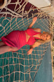 This dress is EVERYTHING! So comfortable, sexy, and a BEAUTIFUL color! I love the unique cut-out design, unlike any other dress I own. I received many compliments on it while out on a sunset dinner cruise in Aruba. A must-have for date night! - Ashley M.