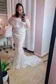 I Love this dress.. it perfect for my love story photo shoot. If I had a backup dress I would of definitely save this dress for the wedding instead. It's very high quality and everyone that saw the dress loved it. If you going for a Boho style dress, this is the best option for you. 10 out of 10 - Zuleika C.