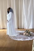 I absolutely love this dress! I did have to get it altered since I'm a little short. But it fits like a glove and made me feel so beautiful. - Tiesha E.
