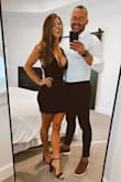 Bought this dress for Valentine's Day and I was sooo pleasantly surprised!! It fit perfectly, the fabric was rich and I felt sexy! I absolutely love this dress and many other dresses I've purchased through Lulus!! If you're thinking about buying this dress I promise you, you won't be disappointed!! - Carlyn P.