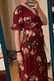 I love this dress so much! It is flattering and can be used for both causal and formal occasions. I never want to take it off! If you want to feel sexy and beautiful while also being modest/formal this is the dress you want. - Rochelle D.