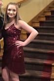 It fit very nicely and wasn't itchy or too short. It's more red than the picture but that wasn't a big deal to me. - Ariel W.
