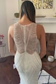 I ordered a couple of dresses from Lulus and even bought one from a bridal store, but I fell in love with this dress! The silver gives this dress a wow factor but is still subtle enough. The fit is everything. The only part that will need to be altered is the hem, otherwise, it's perfect. Can't wait to wear this at my wedding! - Jamie P.