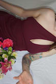 Absolutely love this dress! I purchased it for a holiday party that I ended up not attending but it came in great use for a Valentine's Day shoot. Fit is true to size. - Brittany M.