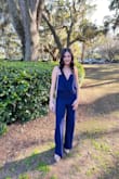 So comfortable & got so many compliments! I have long legs and had to hem it quite a bit but fit perfect otherwise! - Kayla C.