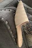 The shoe runs a half size larger than expected, however I can walk comfortably in them inspire if the extra room inside. I decided to keep them. Mainly because sizing down would have been to tight and not only that the shoe presentation is outstanding! The materials used for this shoe is of high quality plus the woven details is spectacular! In my opinion hands down this a steal!!!!!!! - Juanita W.