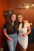 I needed something nice to wear for my rehearsal dinner and this was the dress for me! The previous dresses I considered, while fun, were not fancy enough for the occasion, as pointed out by my Matron of Honor (pictured here). At first, I ordered a medium but felt uncomfortable since it hung off my body. I returned it for a small which did the trick! I'm really glad that it arrived in time because I received a lot of compliments about the dress on the night of our rehearsal dinner! Many ladies asked me where I got it from ad mentioned how nice it looked. In the end, I am really pleased that I found this dress! - Emily G.