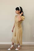 I ordered this for a costume to be a "Good Wife" a la Kacey Musgraves and this was the perfect dress. It's a little on the big side and I think the XS may have fit. - Gabriela S.