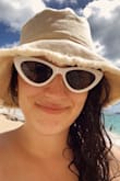 These are cute for a day on the beach! Not the best eye protection but paired with a hat, I love the look. - Marissa M.