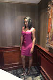 Fits tight in the waist, slightly big in the bust but great outfit for date night. - Andrea T.