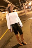Nice fit for a cool night, true to size, love the color - Andrea T.