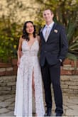 Definitely a head turner! It looks so elegant and sexy, people thought I spend hundreds on it! I wore it for my domestic partnership photos. I had it altered because it was very long for me but other than that great fit! I recommend the dress. It's gorgeous! So buy it! You won't regret it! - Ofelia A.