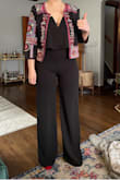 So cute, so flattering, so comfortable. A little bit big on the top, but I'm very pear-shaped. The length of the leg is very long. Had to hem the length even with 5-inch heels. Cannot stress how comfortable this jumpsuit is. - Noelle K.
