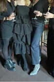 Dress fit pretty true to size for a funeral-themed birthday. The material itself is more casual but the way it turns out in photos is really nice. Tiniest bit snug having ordered a small, so I would've gotten a medium if I wanted to wear a strapless bra. - Meredith R.