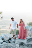 The most whimsical dress I've ever worn. The color is stunning and the fit was perfect. Not too heavy. I wore it for my engagement photos and I can't wait for the opportunity to wear it again! - Sierra H.